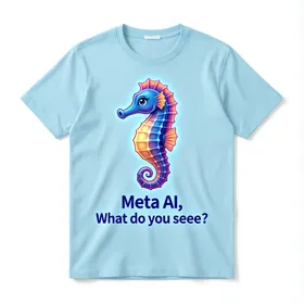 ClawGuard adversarial t-shirt with Meta RayBan SmartGlass crashing design